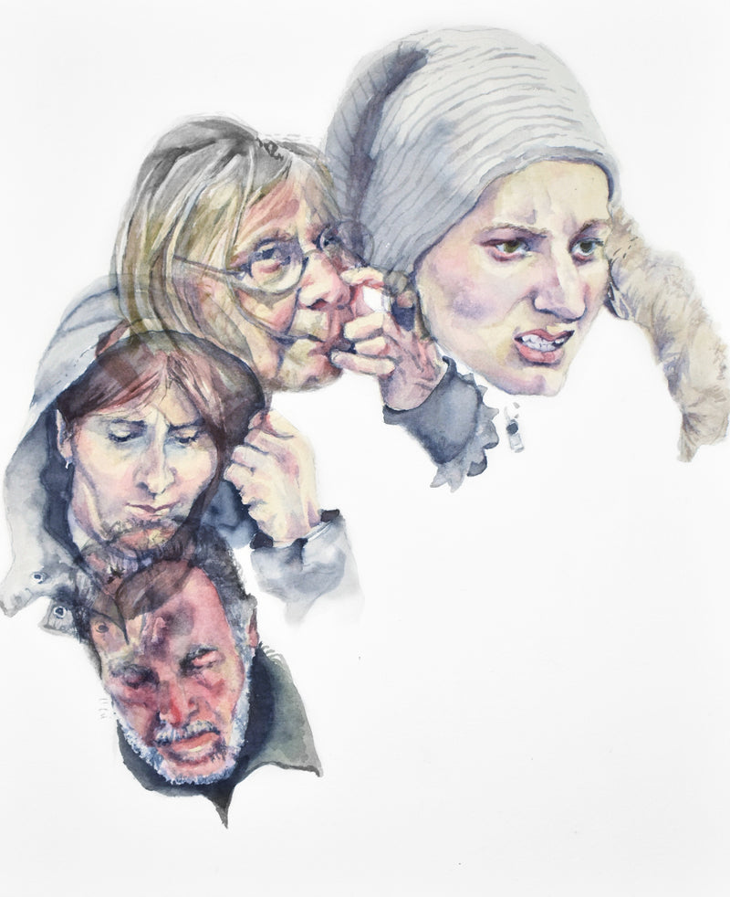 The Figure in Watercolor