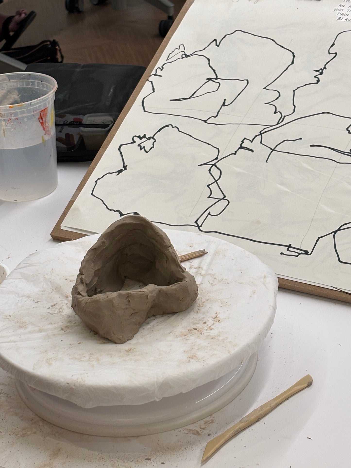 Round Trip Expanded: Drawing Through Clay