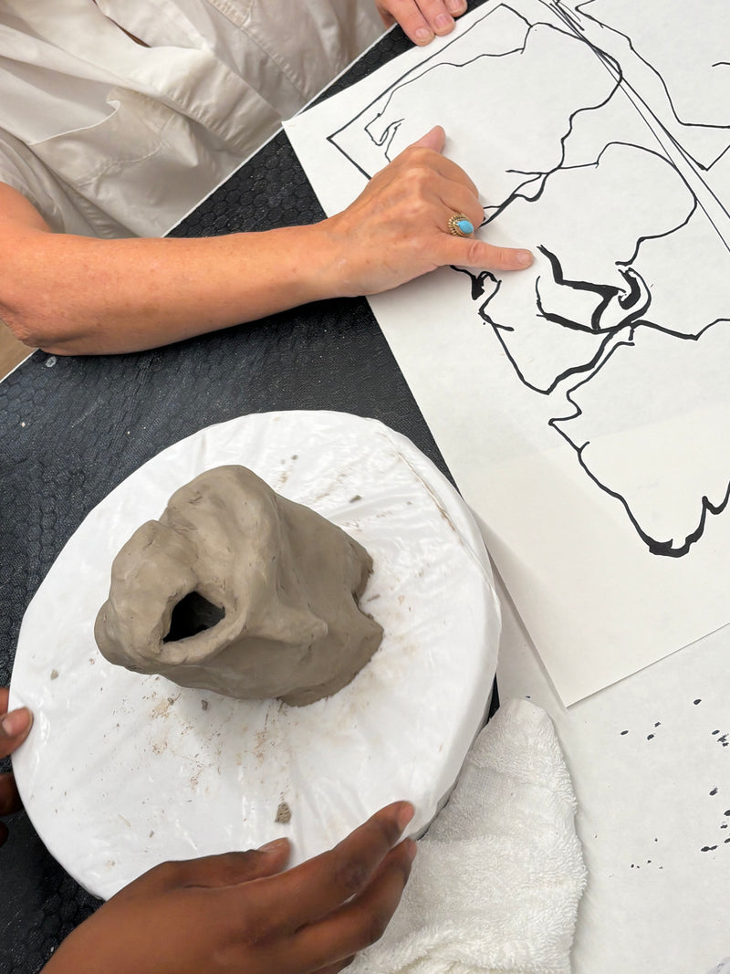 Round Trip Expanded: Drawing Through Clay