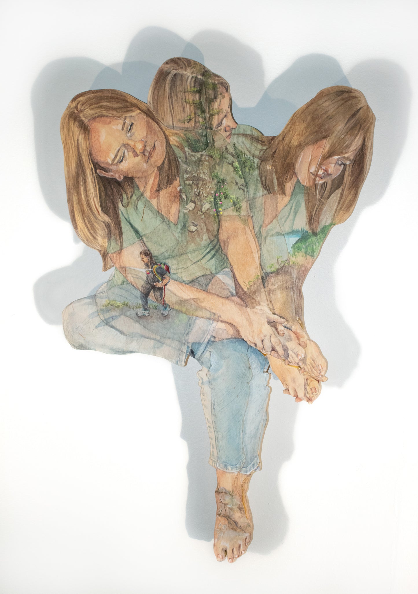 The Figure in Watercolor